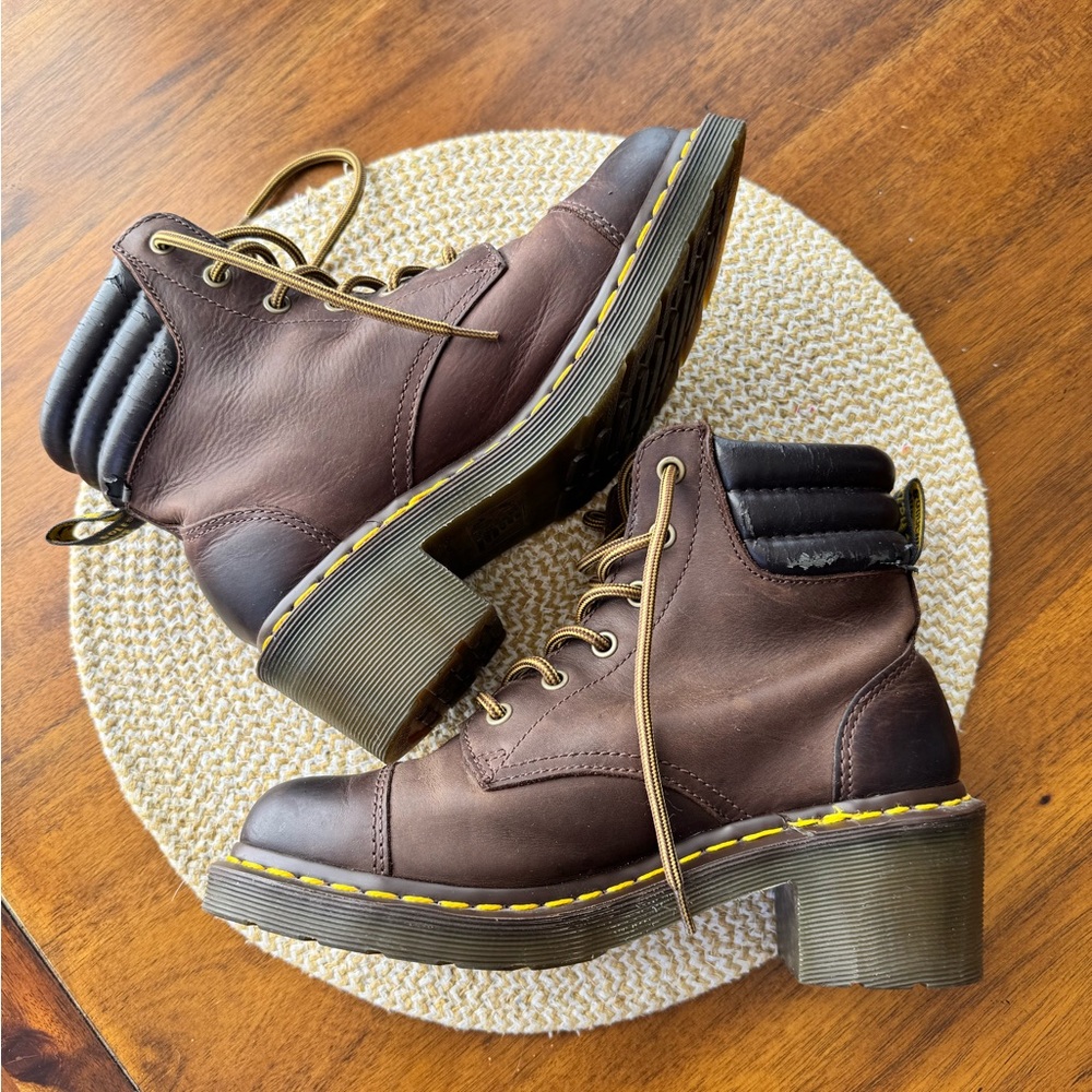 LAST CHANCE Dr. Martens Alexandra Lace Up Boots - Picture 4 of 10